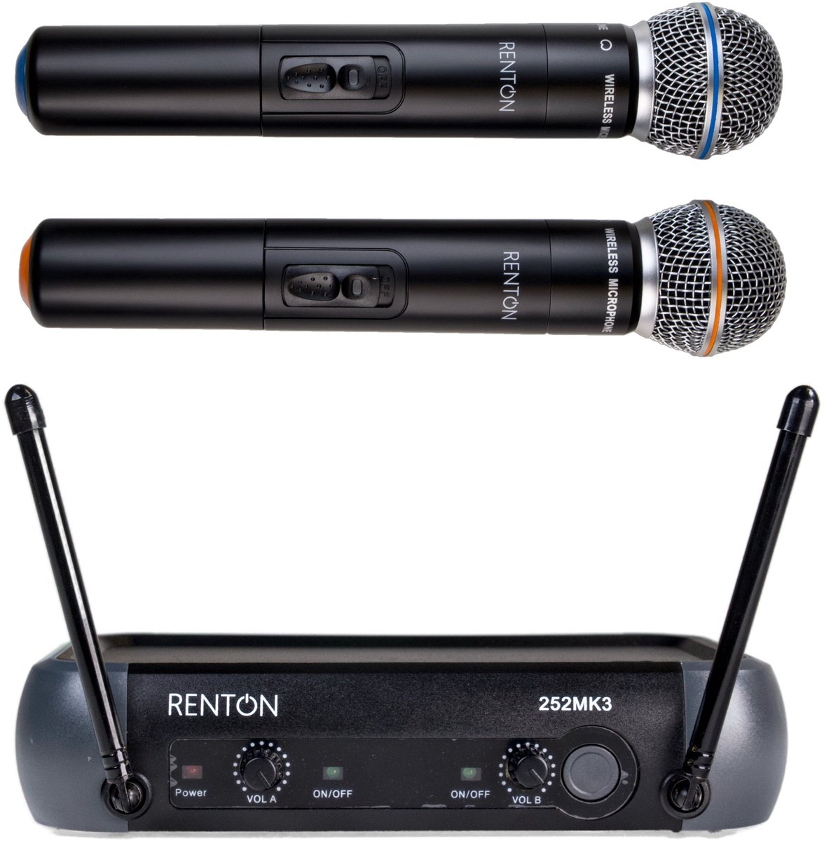 Renton Wireless Microphone (2 channels)