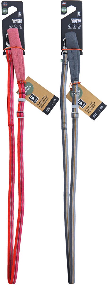 Hurtta Verstelbare Riem Eco - Rosehip - 2.0/120-180 cm