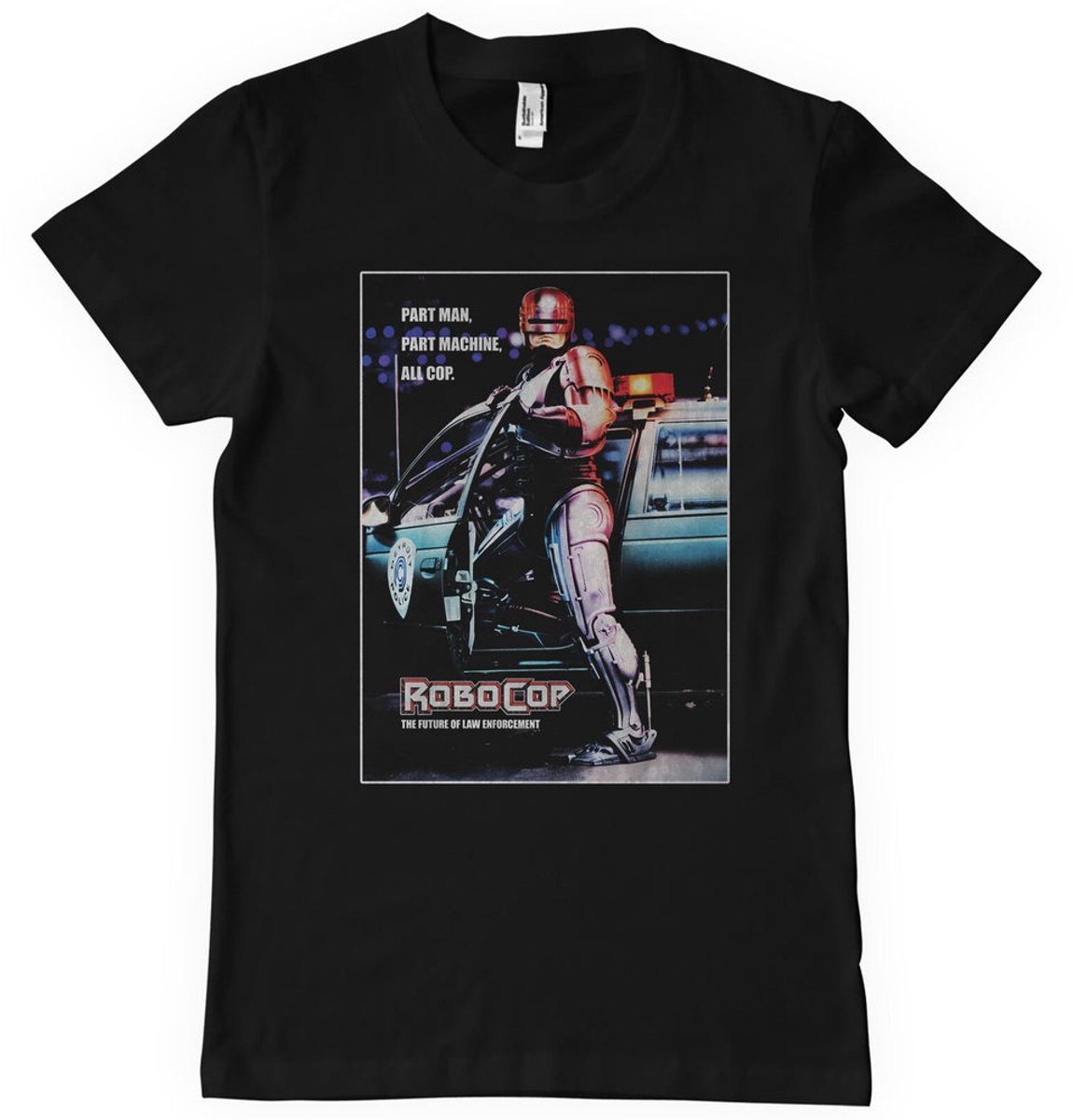 Robocop VHS Cover T-Shirt S Zwart