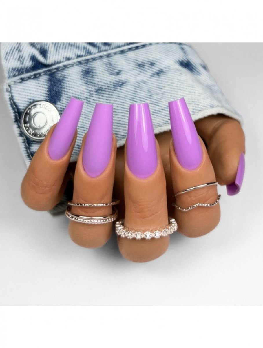 Lilly nails nagellak Paradise purple