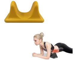 Psoas spiermassager - multifunctioneel - heuphaak psoas spierontspanningsapparaat-spierontspanningsapparaat - Bilmassager - multifunctionele massagestick - Geschikt benen, rug, schouders en andere lichaamsdelen - Geel