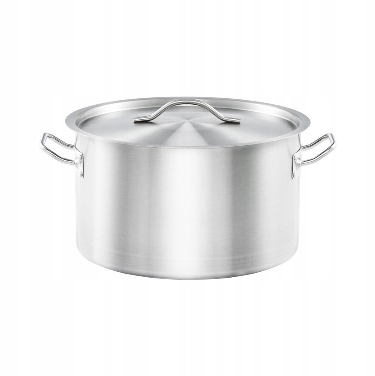 Professionele RVS Pan met Deksel Ø28cm, 9.8L - Ideaal voor Horeca
