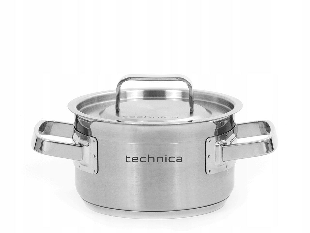 Technica Platinum RVS Pan 1.9L Inductie 16cm 3-laags Bodem