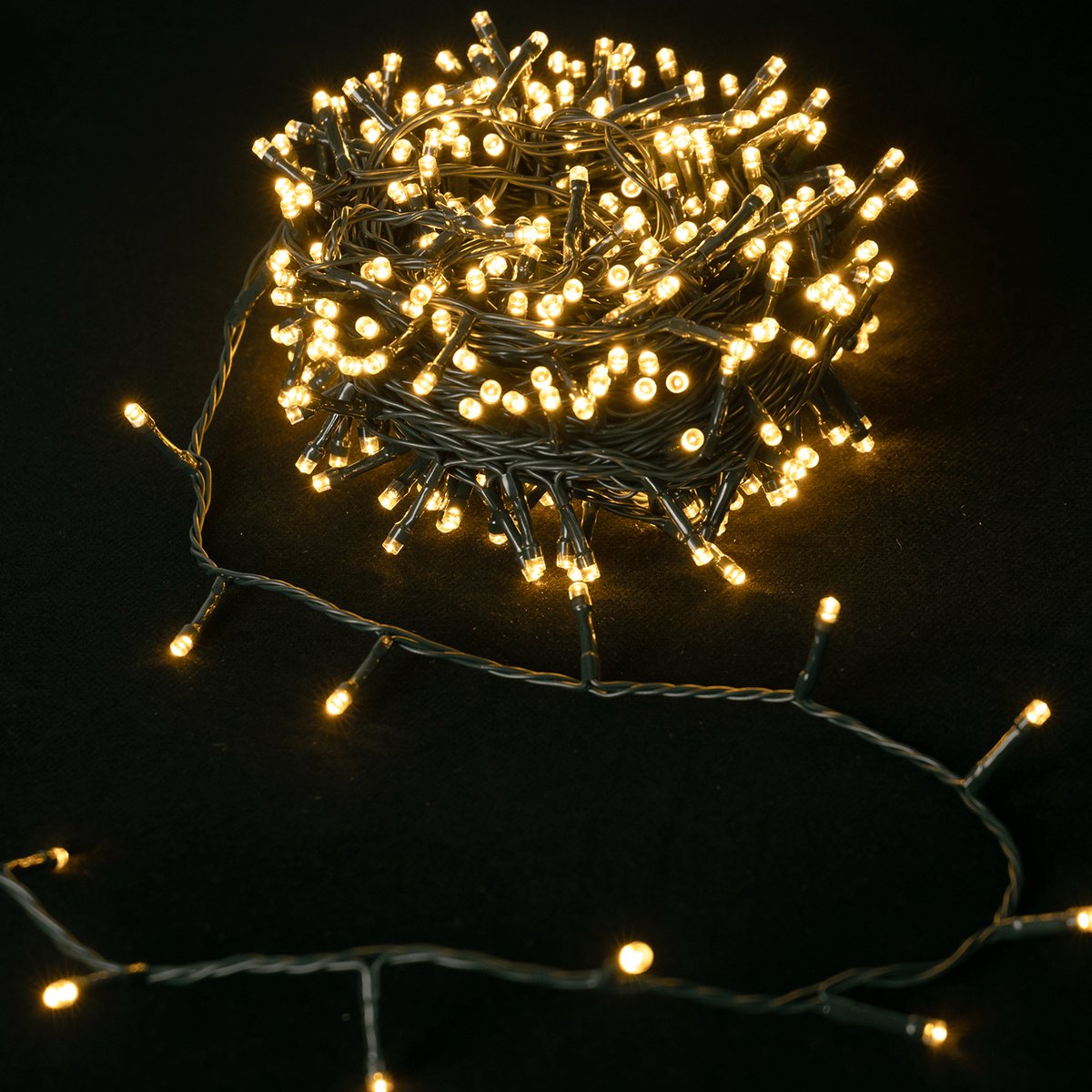 Aigostar 101PU - Kerstverlichting - 30 meter - 600 LED's - IP44 - Met 8 Functies en Timer - Lichtsnoer - Kerstversiering - Voor Binnen en Buiten