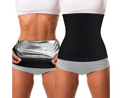 Gigicial Taille trainer - Corrigeert de taille - Speciaal premium materiaal ter versterking van de buikspieren - Eén stuk - Geschikt voor de sportschool en dagelijks gebruik, zwart