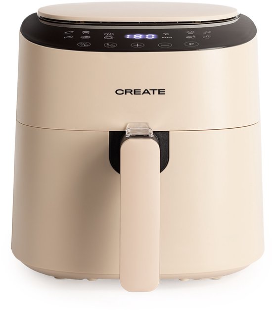 CREATE - Airfryer 3,5 L Vrijstaand 1300 W Zand - AIR FRYER PRO COMPACT