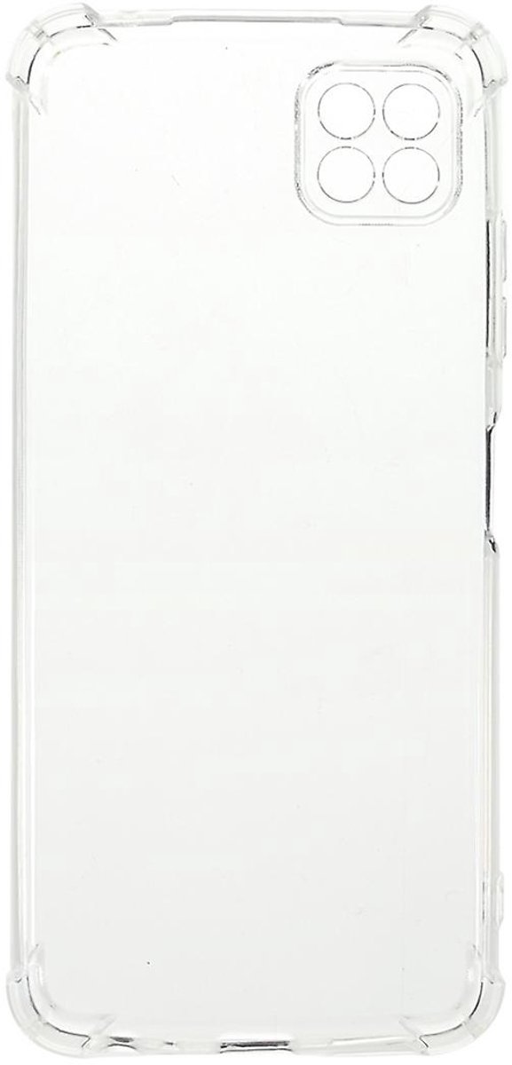 Mobile5-Bumper- Samsung Galaxy A22 4G - Transparant - Opstaande hoeken