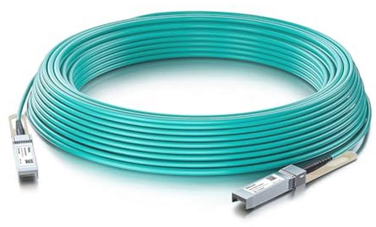 25G SFP28 AOC Kabel 20 Meter voor Netwerkapparatuur