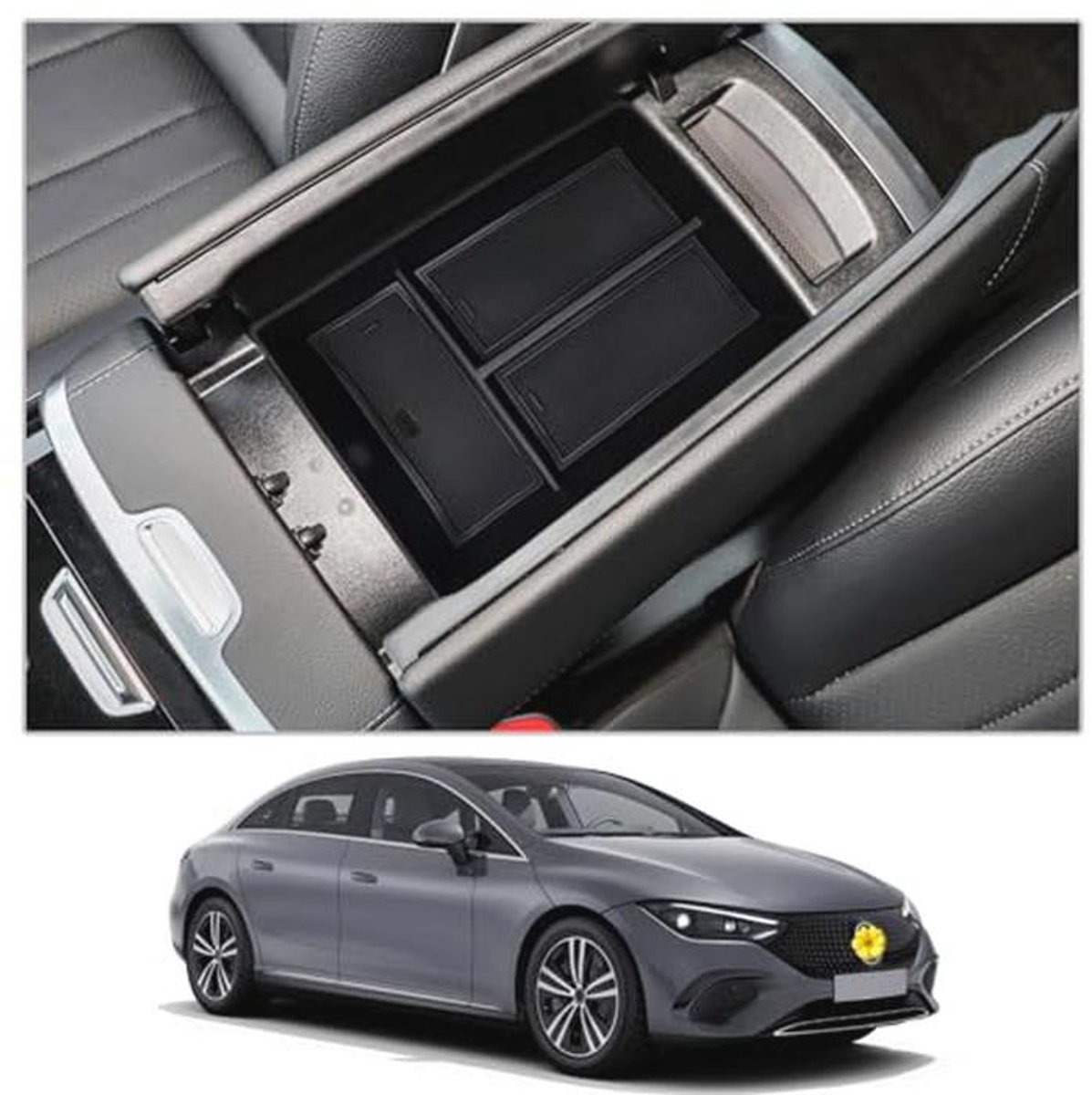 Middenconsole Organizer voor Auto's - Perfecte Opbergruimte voor Sleutels, Munten en Meer