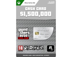 GTA Online: Great White Shark Cash Card $ 1.500.000 - Xbox Series X|S Download
