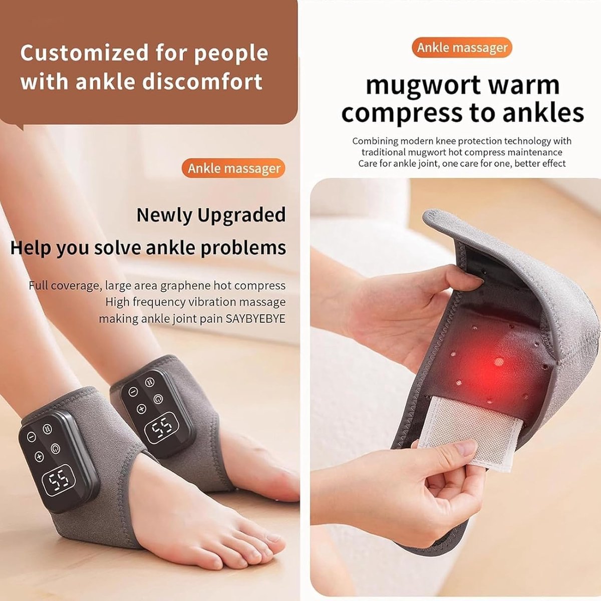 2 Foot Advanced Renew 3-in-1 Verwarmde Voetmassager met - afbeelding 2