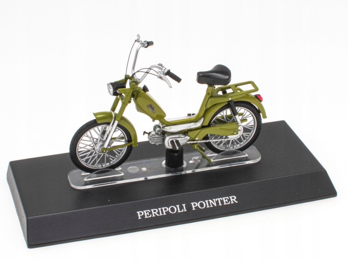 Peripoli Pointer 1/18 Schaal Modelscooter Leo Modellen SM018 Groen