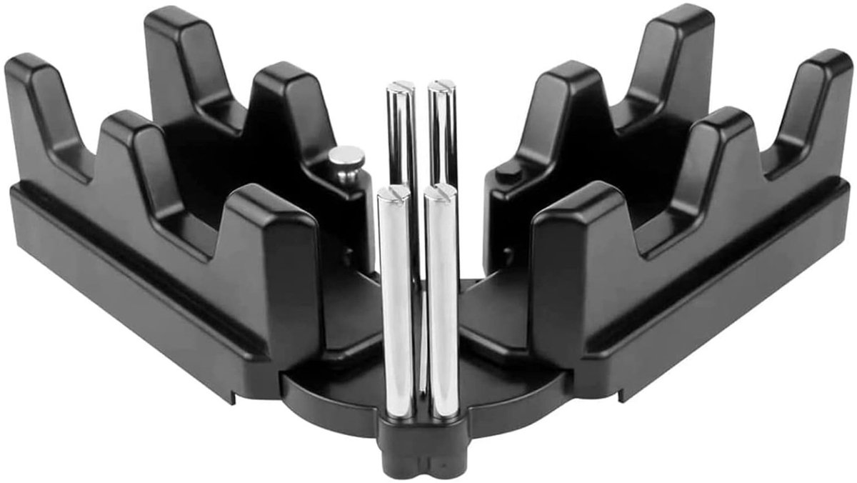 Vixson - 2-in-1 Verstekhoek Meetgereedschap - Verstekzaag Geleider - 85-180° - Timmerwerk - (30x7,2x8,2cm) - MITRIFY