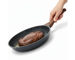 Rednas Ceramiwood Koekenpan - Ø28 cm - PTFE & PFAS-vrij - Keramische Antiaanbaklaag - Geschikt voor…