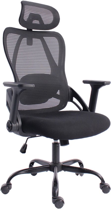 Sedero Ergonomische Bureaustoel Nelson - Zwart - Bol