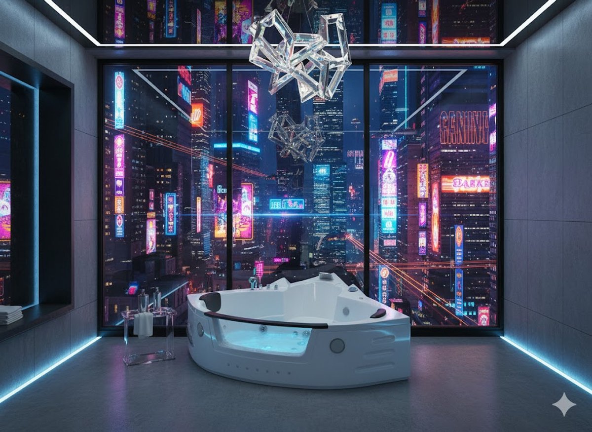 Luxe Indoor Whirlpool Milano 140 × 140 cm voor 2 Personen - afbeelding 2