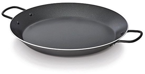 Paella pan 40 cm Super anti-aanbak inductie paella pan voor alle