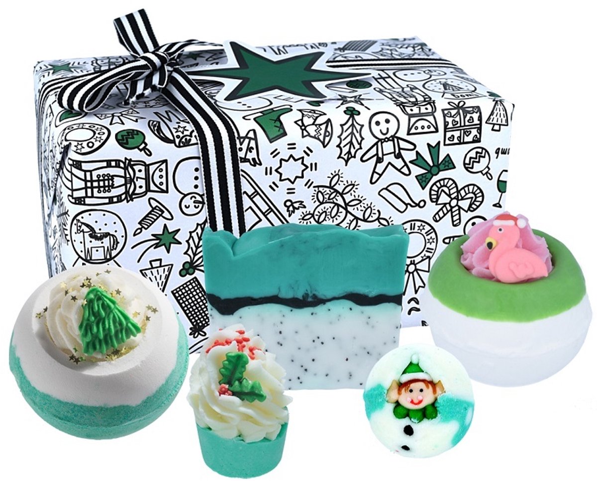 Bomb Cosmetics - A White Christmas - Gift Pack - Bad, zeep en verzorgingsproducten