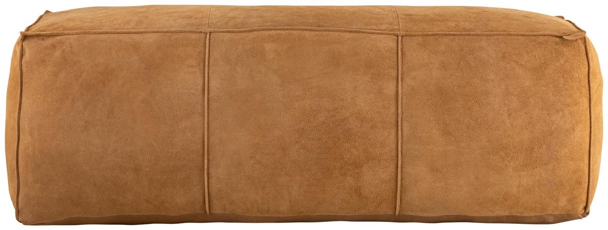 PTMD Poef Marieke - Bruin - 120x40x40cm