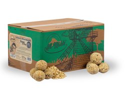 150 stuks. Lyra Pet® mezenbollen van de Alb-Mühle zonder net, volkoren & noten, 85 g per stuk