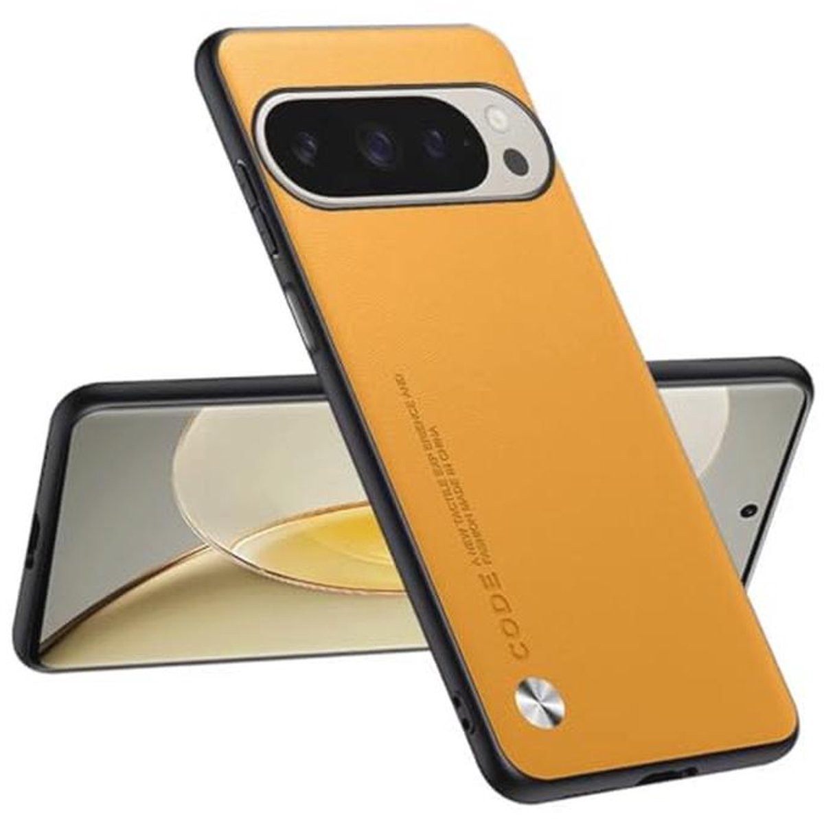 Telefoonhoes voor Google Pixel 9 Pro - Stijlvolle bescherming in geel