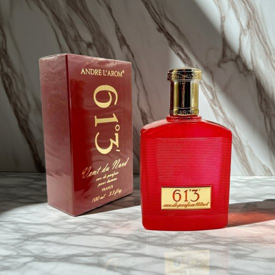 FEESTDAGEN VERRASSING CADEAU TIP - Luxe Franse Eau de Parfum - Vent du Nord 613 - een heerlijke frisse populaire geur - met Jasmijn - Perzik en witte Jasmijn- met gratis verrassing.