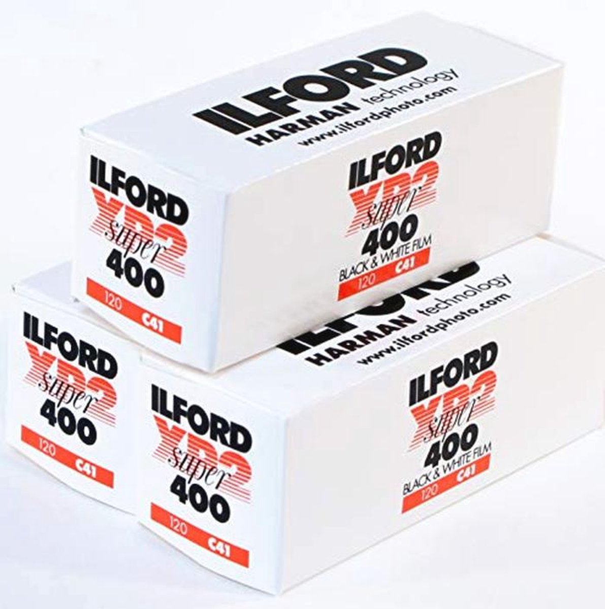 Zwart-wit film 400 ISO - Pack van 3 - Geschikt voor verschillende lichtomstandigheden