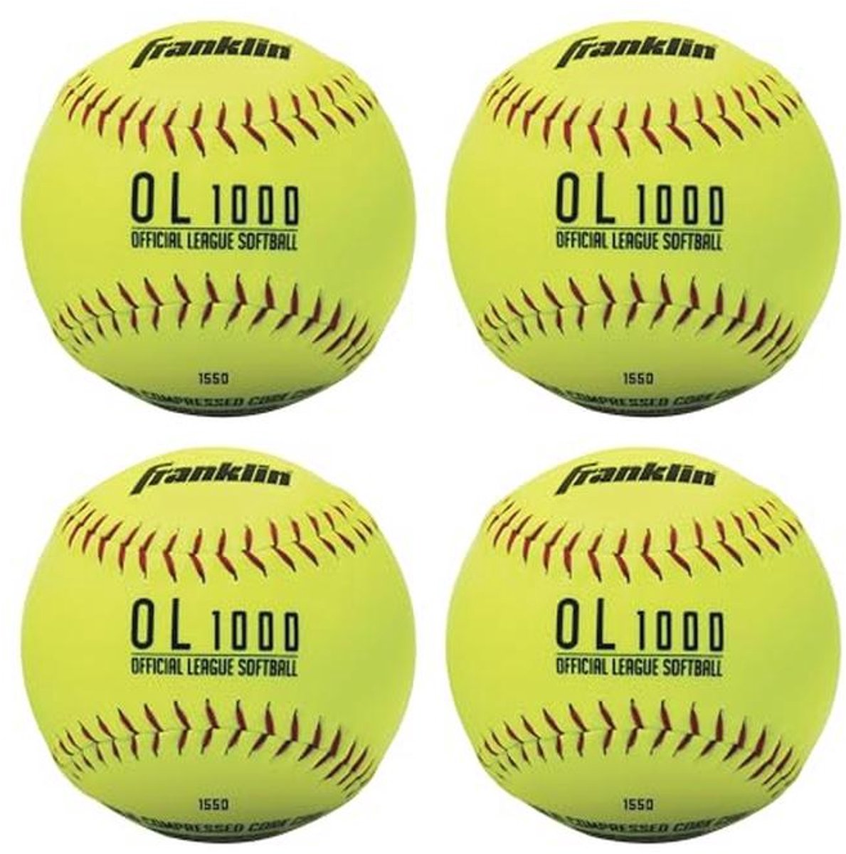 Officiële Softballs voor Fastpitch Training - 30.5 cm