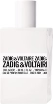 Zadig & Voltaire This is Her! parfum - Damesparfum met vanille en sandelhout - 30 ml