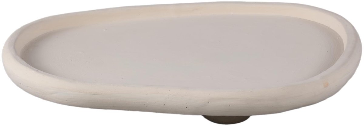 PTMD - Schaal Tammy - Beige - 39x34x7cm