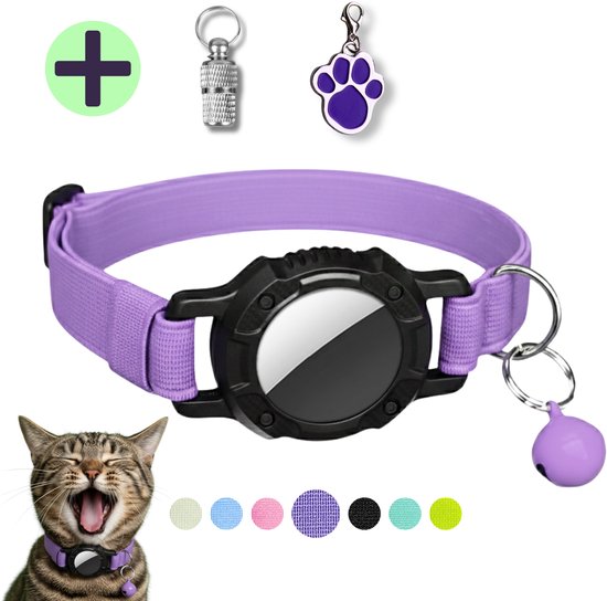 WHISKERZ kattenhalsband AirTag