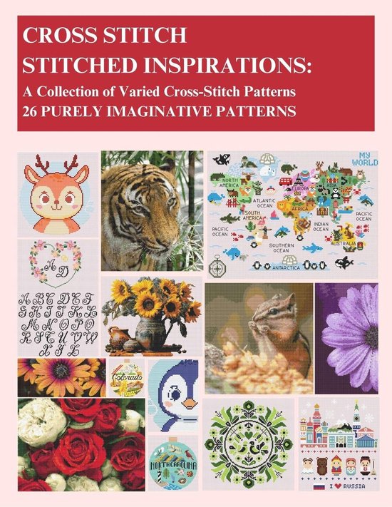 Cross-Stitch - Stitched Inspirations: A Collection of Varied ... - cover