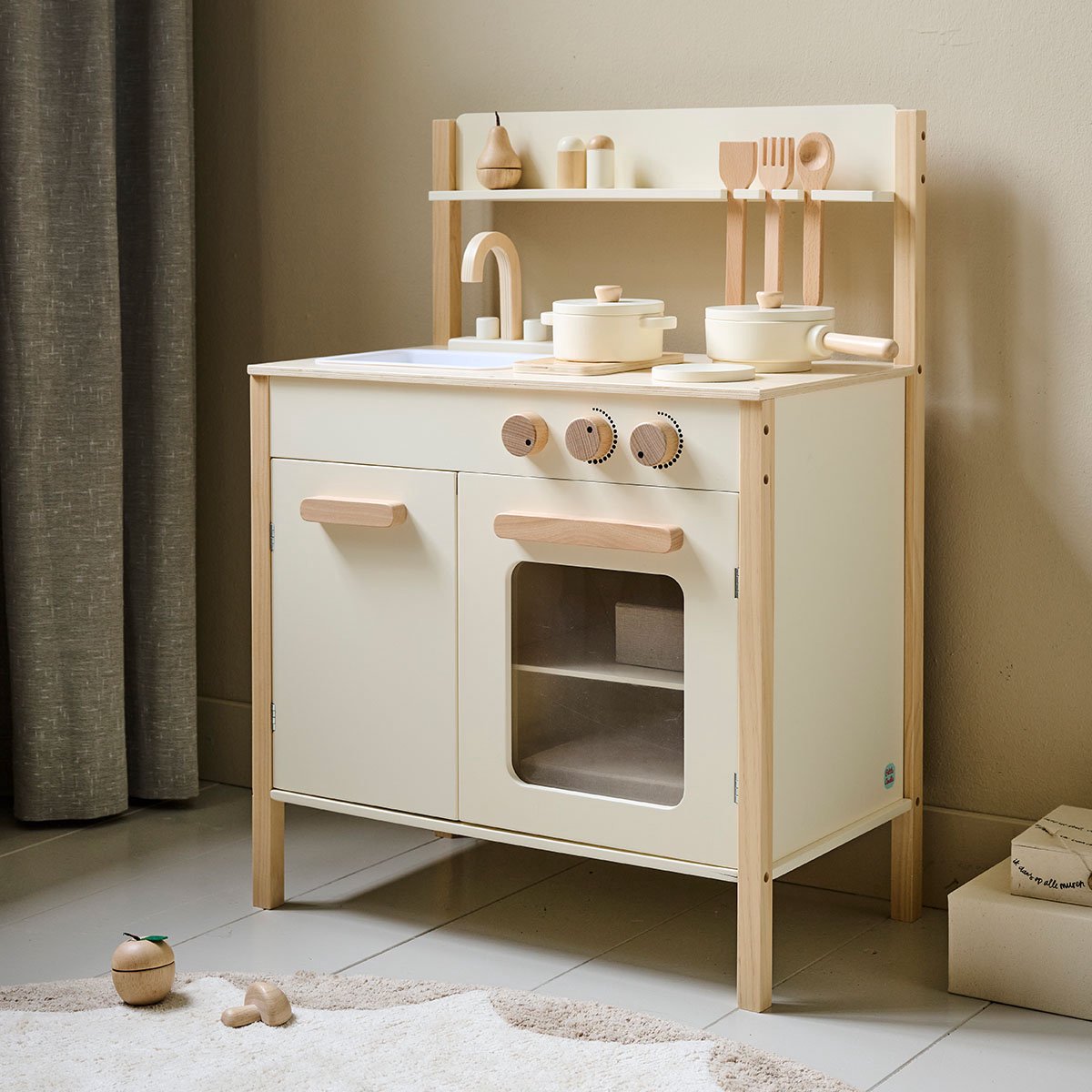 Petite Amélie Speelkeuken Chantilly - Kinderkeuken incl. 10 Keukenaccessoires - H 76 cm — afbeelding 8