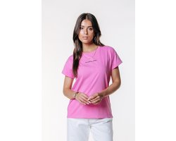 Colourful Rebel Uni Logo Boxy Tee - S