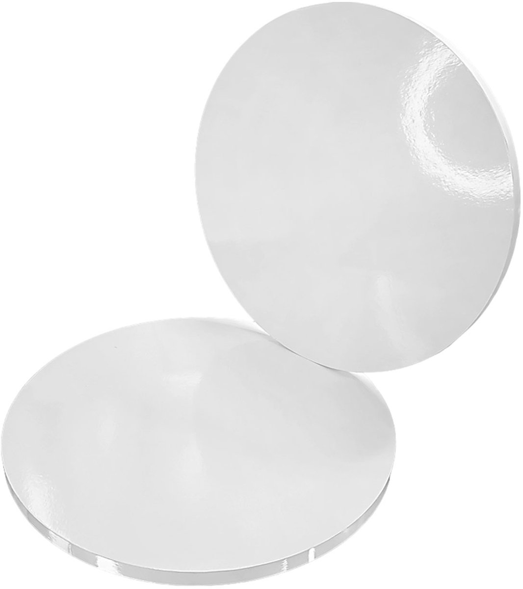 Brand4Cake LUXE – Cake Drum – Wit Glanzend – 28 cm – 1,2 cm Dikte