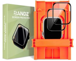 Bandz Gehard Glas Screenprotector (2 Pack) 40mm met EasyTool installatiesysteem – geschikt voor Apple Watch Series 4 / 5 / 6 / SE (40mm) - Helder - Krasbestendig - Bubbelvrij