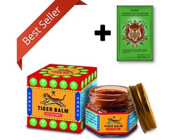 Tiger Balm Sensefit - warmte pleister - warmtepleisters - pleisters - Gewrichtspijn en spierpijn - Warmte Patches - Nekpijn - tijgerbalsem - kruik - warmtedeken - warmtekussen - migraine masker - Red - Tijgerbalsem - Spierbalsem