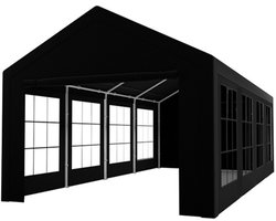 Partytent 4x8m zwart semi professioneel