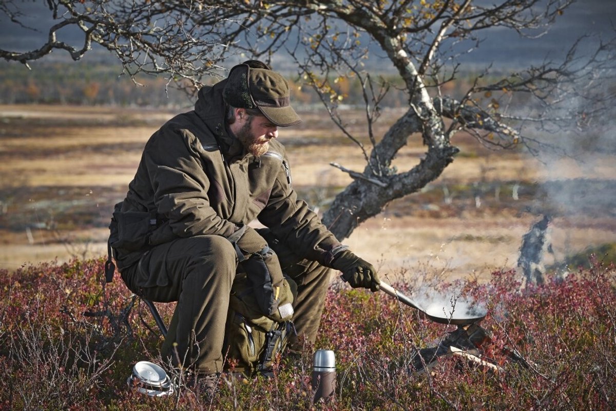 Härkila Visent broek warme broek outdoor broek Hunting green maat 50