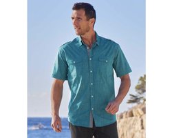 ATLAS FOR MEN - Popeline overhemd Yachting Sail Coast - Heren - Verkrijgbaar in grote maten - XXL