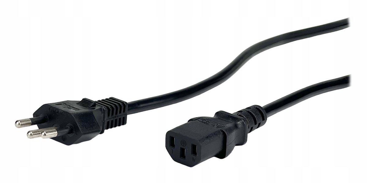 Zwitserse AC C13 Stroomkabel 1,8m - Computer & Apparatuur