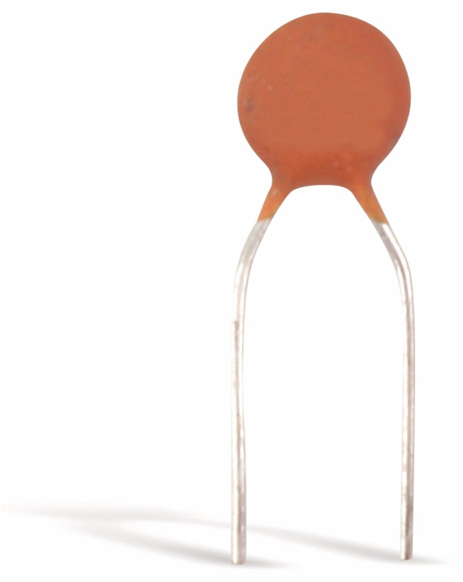 RICHWELL keramische condensator, 100 pF, 100 V, RM 5, 5 %