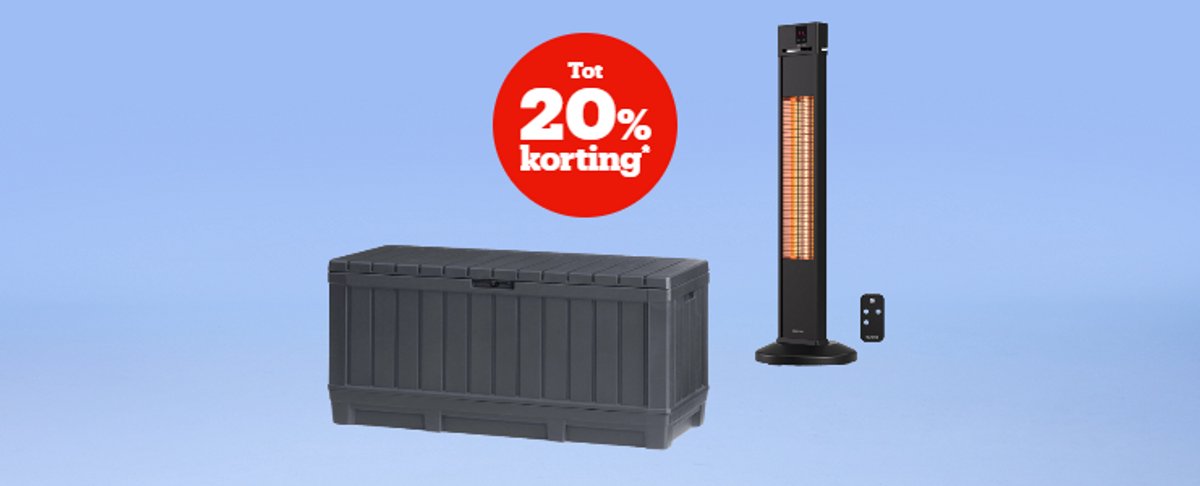 Tot 20% korting*