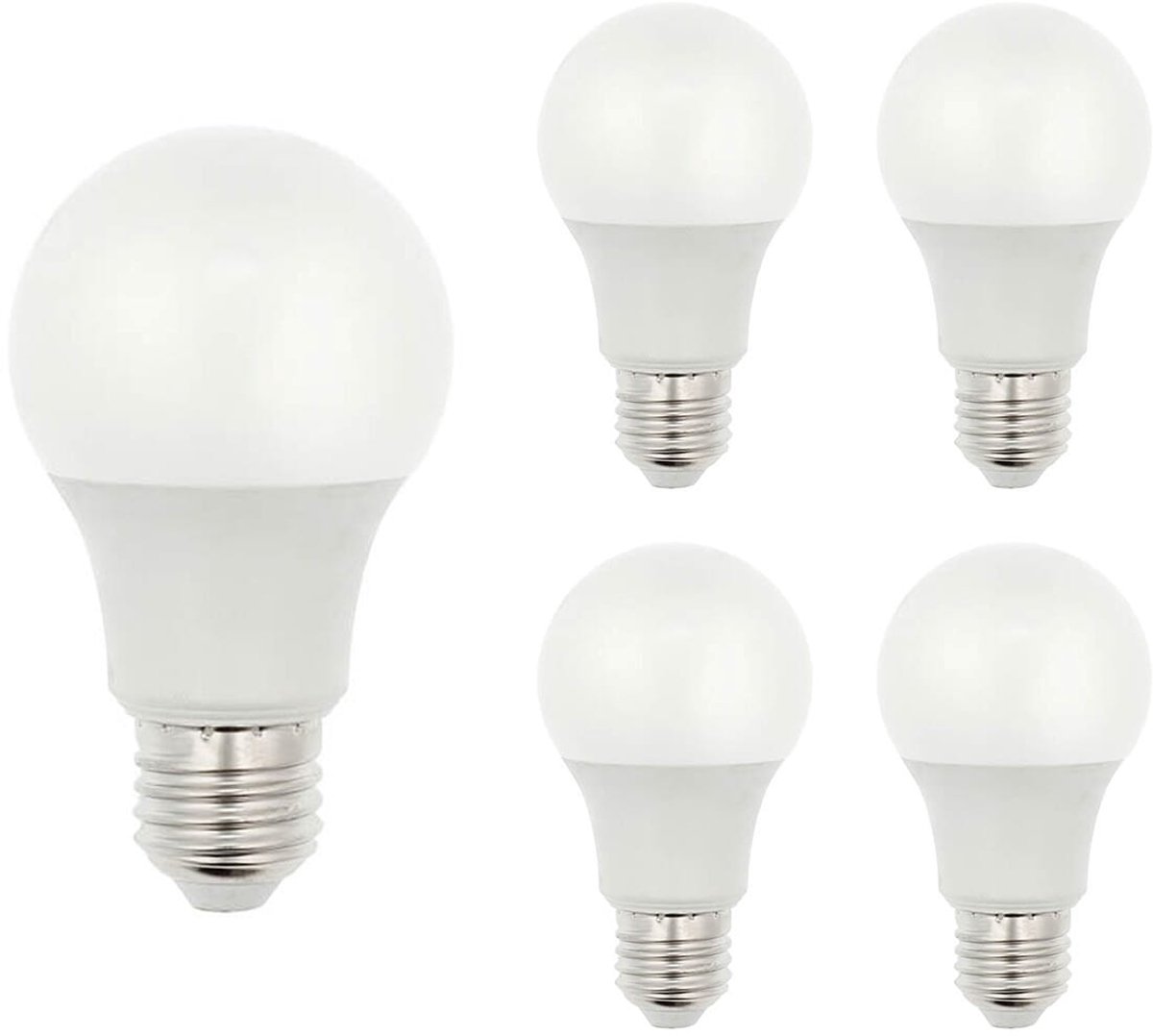 VITO LED Filament Lamp A60 E27 - 15W (replaces 100W) - 1395lm - 6400K - Ø60mm - 220-240V - Energy efficient - 5 pieces