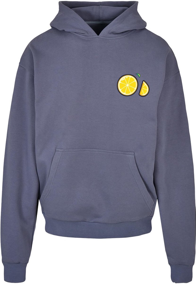 Merchcode - Lemon Party Oversized Hoodie/trui - XL - Blauw
