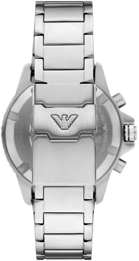 Montre Emporio Armani WORLD EXPLORER pour homme 43 mm - Argent