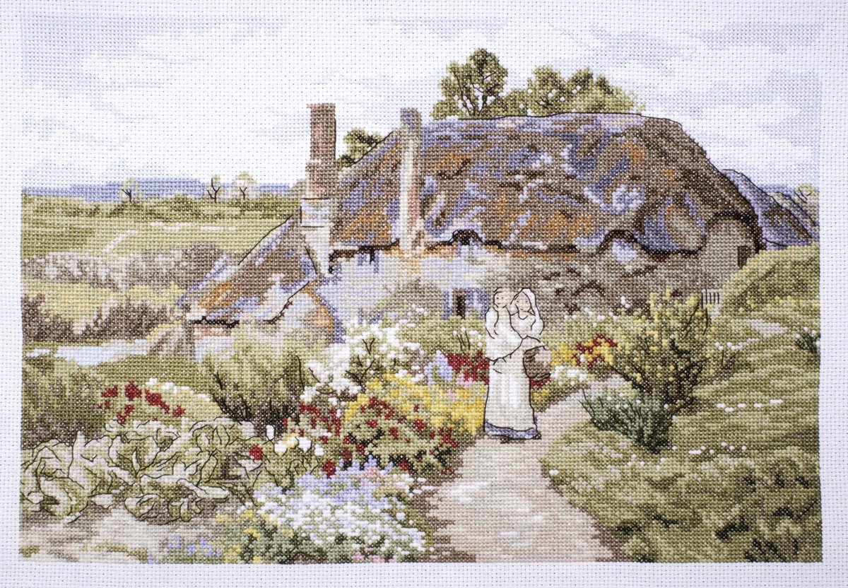 Borduurpakket My Cross Stitch - Meadow View
