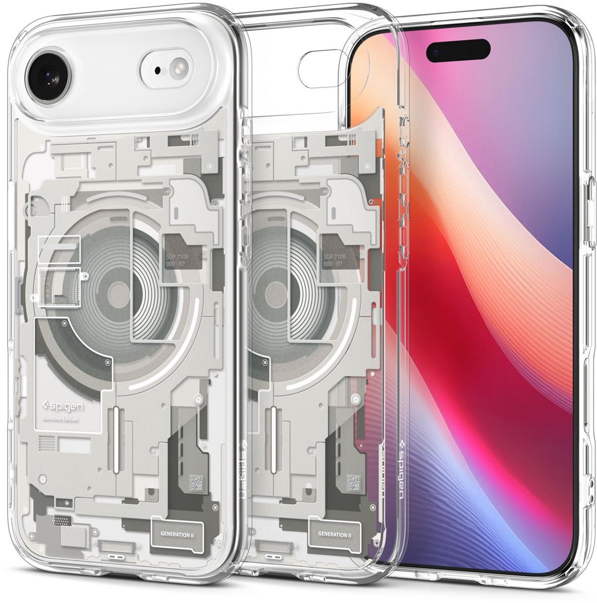 Spigen Ultra Hybrid Magsafe Case Voor Iphone 17 Air Zero One Bescherming