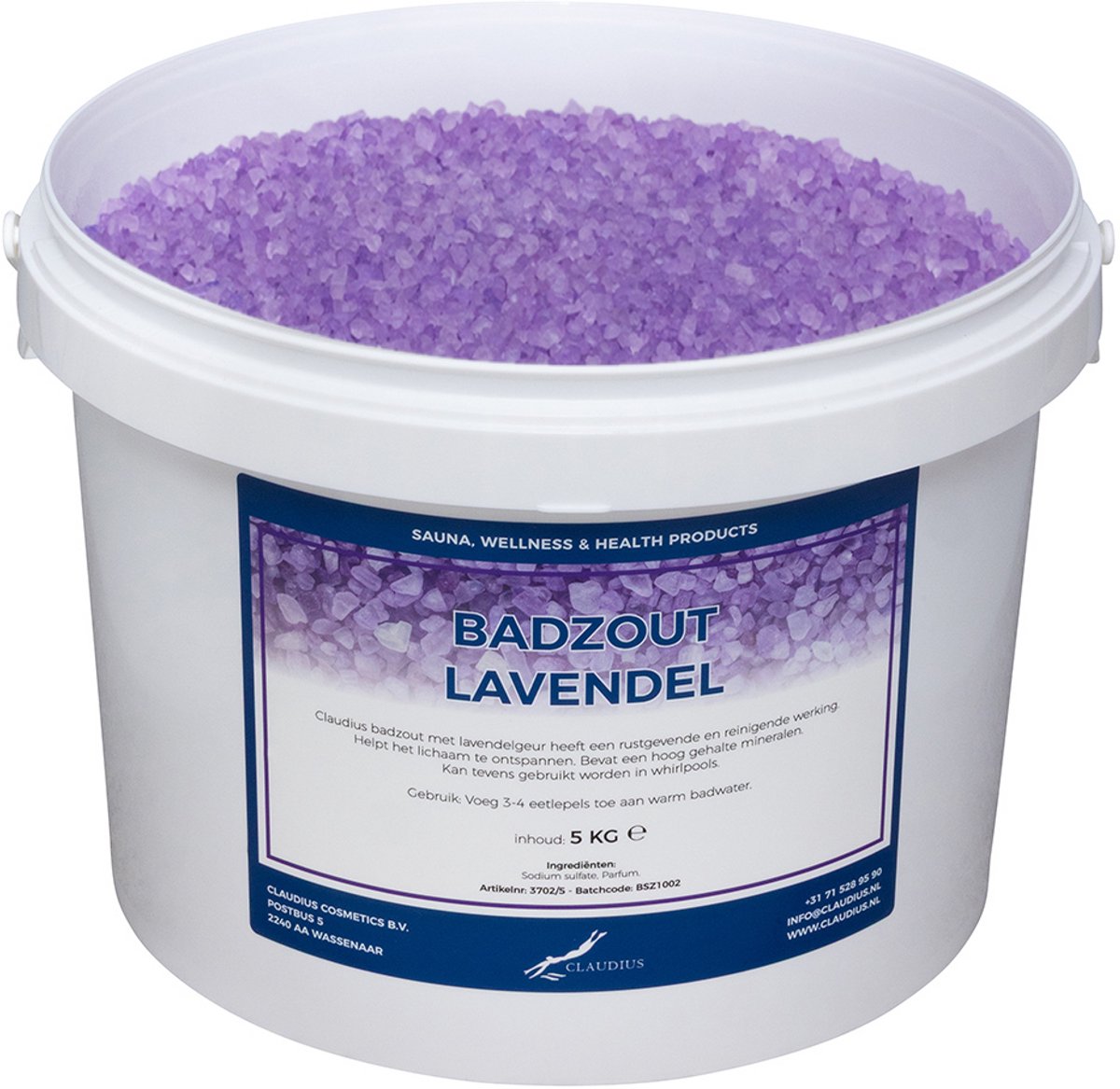Claudius Badzout Lavendel 5 KG
