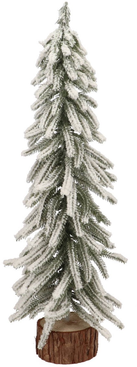 Daan Kromhout - Kerstboom - Decoratieve kerstboom - Kunstkerstboom - 50x17cm - Takken met sneeuw